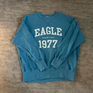 American eagle blue crewneck